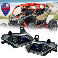 For Can-Am Maverick X3 2017 -2021 Turbo/R/RR DOT LED Headlights DRL Hi/Low Beam picture