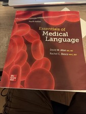 Essentials of Medical Language by David Allan and Rachel Basco (4e Paperback) picture