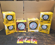 Autometer Phantom Gauge Set. White New In Box. picture