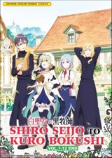 DVD Anime Shiro Seijo To Kuro Bokushi Series (1-12 End) English Dub, All Region picture