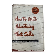 Rare How To Write Advertising That Sells By Clyde Bedell 2nd Edition 1952 picture