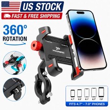 360° Aluminum Quick Release Bike Phone Holder Motorcycle Bicycle Handlebar Mount picture