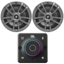 JBL AURA-BT-M Marine Compact 2-Way Receiver, 2x 6.5