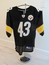 Vtg. T. Polamalu, #43 SS Steelers, Reebok On Field, Korea, Sz. 50, NWT $180 MSRP picture
