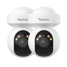 Reolink 2pcs E1 Outdoor SE PoE 8MP Security Camera Auto-Tracking 360° Coverage picture