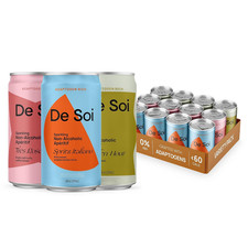 Sparkling Botanical Mocktail Variety Pack 12 Count Non Alcoholic Caffeine Free picture