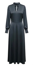 Romwe Women's Plus Size 4X/20 Balloon Long-Sleeve Black Gothic Witch Maxi Dress  picture