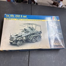 Italeri 1 35 German 6 Wheel Armored Radio Car Sd.Kfz.232 Plastic Model dc9375cd picture