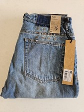NEW Ksubi Womens Slim Slouch Jeans Size 26 Ballin Blue $219 picture