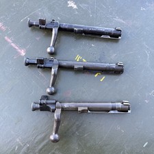 3x US M1903 Springfield Bolt 1 complete, 2 need firing pins  picture