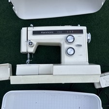 Vintage Sears Kenmore 12 Stitch Sewing Machine Model 158-13521 Steel Gears-Works picture