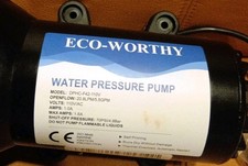 ECO-WORTHY 110V Water Pressure Pump 5.5 GPM 70 PSI Self Priming DPHC-F42-110V picture