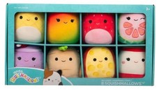 Squishmallows Mini 5”, 8-Pack Plush Set Gift Box Food Squad Characters BRAND NEW picture