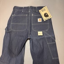 Carhartt Heritage Jeans 80W Mens 29 36 Vintage USA Union Made Denim Carpenter picture