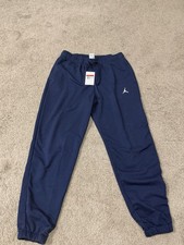 Men Jordan Dri-FIT Sport Crossover Fleece Pants  Midnight Navy FV8608-410  L NWT picture