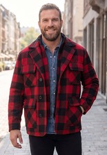 KingSize Men's Big & Tall Multi-Pocket Wool Inset Jacket picture