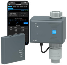 Temporizador de riego inteligente con gateway, alertas y control climático,Nuevo picture
