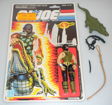 Vintage 1987 Cobra Croc Master G.I. GI Joe v1 100% Complete Figure 3.75 ARAH 80s picture