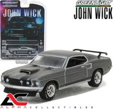 GREENLIGHT 44780E 1:64 1969 FORD MUSTANG BOSS 429 JOHN WICK MOVIE (2014) picture