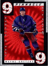 Wayne Gretzky 1997-98 Pinnacle Be a Player Take a Number New York Rangers picture