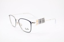 NEW RAY-BAN JUNIOR RB 1056 4080 BLUE SILVER GUMMETAL AUTHENTIC EYEGLASSES 46-17 picture