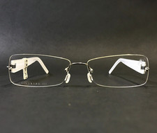 Lindberg Eyeglasses Frames 2166 COL.K52 Gunmetal Gray White Rimless 55-18-135 picture