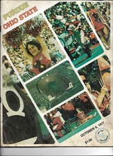 OHIO STATE ---PURDUE  PROGRAM ---OCTOBER 8 1977 picture