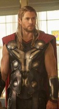 Avengers Age of Ultron Chris Hemsworth Thor Leather Vest picture