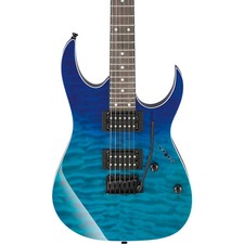 Ibanez GRG120QASP GRG Series 6str Electric Guitar Transparent Blue Gradation picture