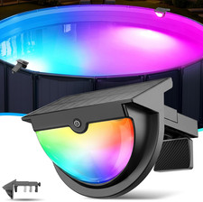 Solar Pool Lights,2026 Upgraded Solar Powered above Ground Pool Lights, Frame Po picture