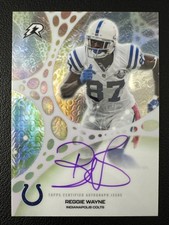 Topps 2025 Resurgence Football Reggie Wayne Colts #MM-REW Molecular Marks Auto picture