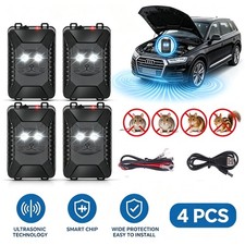 4PCS Ultrasonic Mouse Repeller Car Vehicle Rat Rodent Repellent Animal Deterrent picture