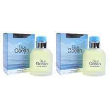 MCH Blue Ocean Pour Homme Eau De Toilette Natural Spray Cologne for Men 100Ml Ar picture