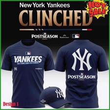 HOT NEW - NY Yankee$ 2026 Postseason Navy Graphic T-Shirt Fan Gift picture