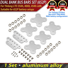 Dual Bank Aluminum For Yinlong LTO Buss Bars 6S2P 70AH 80AH 90Ah Battery Setup picture