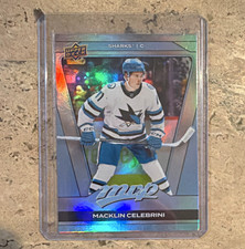 Upper Deck 2025-26 MVP Macklin Celebrini San Jose Sharks #17 picture