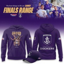 Fremantle Dockers 2026 AFL EARNED Finals Range Limited Edition Hoodie picture