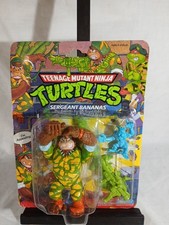 TEENAGE MUTANT NINJA TURTLES 1991 SERGEANT BANANAS  PLAYMATES HAVE 300 CARDED  picture