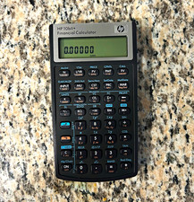 HP 10bII+ Financial Calculator Handheld, LCD Display, Battery Powered picture