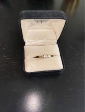 engagement ring size 7 gold 14k picture