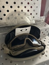 OAKLEY Military SI BALLISTIC GOGGLES 2.0 TAN Dark Lenses & Clear Lenses  picture