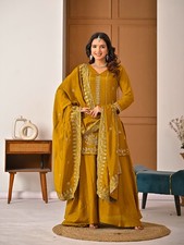 Designer Indian Pakistani Salwar Kameez Bollywood Dress Party Wear Suit Wedding picture