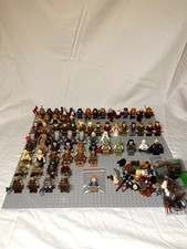 LOTR & HOBBIT BULK. 70+ Minifigs and Pieces + Blue Bilbo and instructions picture