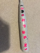 33 in 30 oz Combat MFG Spec H1 BBCOR Baseball Bat Cookies and Cream used twice picture