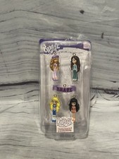 Bratz Doll Mini Hanging Ornament Set 5 Pc Used In Box Y2K Christmas VTG Retro picture