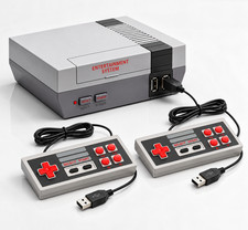 Retro Mini Game Console 620 Built In Games 8 Bit System 2 Controllers AV Output picture