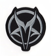 Mudvayne Patch Embroidered Sew On Band Gray Logo Heavy Nu Metal Hard Rock picture