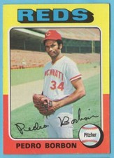 1975 Topps Pedro Borbon Cincinnati Reds #157 picture