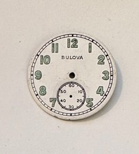 Vintage 26MM Bulova Military Wristwatch Dial picture