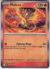 Holo Moltres 014/094 Rare Phantasmal Flames Near Mint picture